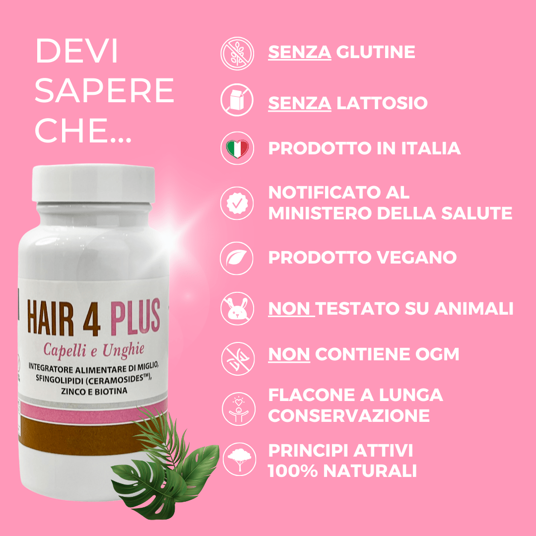 HAIR 4 PLUS ACQUISTA 1, IL SECONDO LO PAGHI LA META'