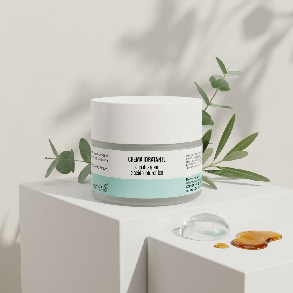 Crema Idratante Olio di Argan e Acido Ialuronico