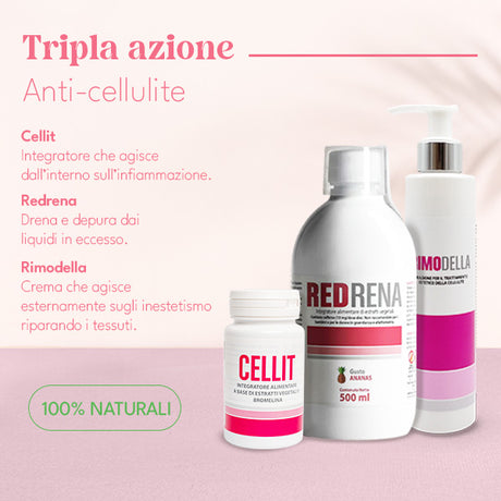 Percorso Anti-Cellulite Durata 90 Giorni