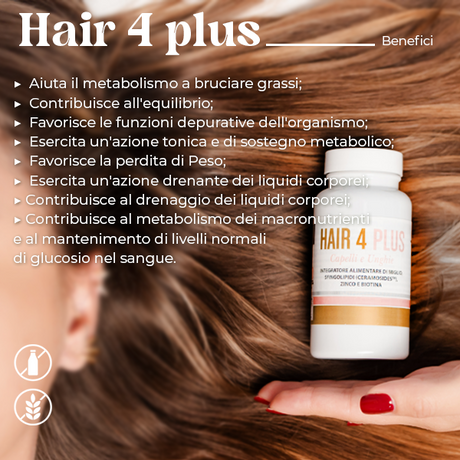 HAIR 4 PLUS ACQUISTA 1, IL SECONDO LO PAGHI LA META'