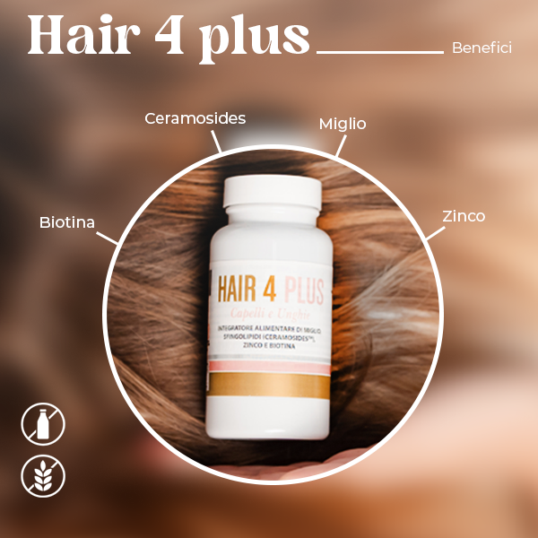 HAIR 4 PLUS ACQUISTA 1, IL SECONDO LO PAGHI LA META'